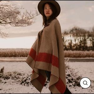 Pendleton-style nomad cape